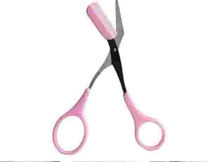 Eyebrow clipper with comb  