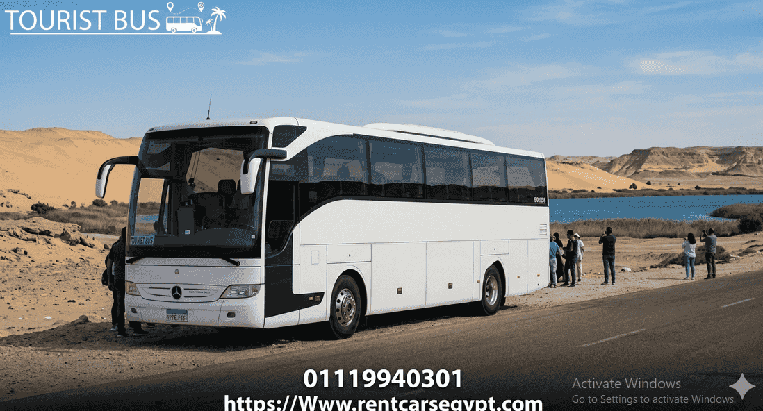Rent a 50-passenger Mercedes bus at the lowest price