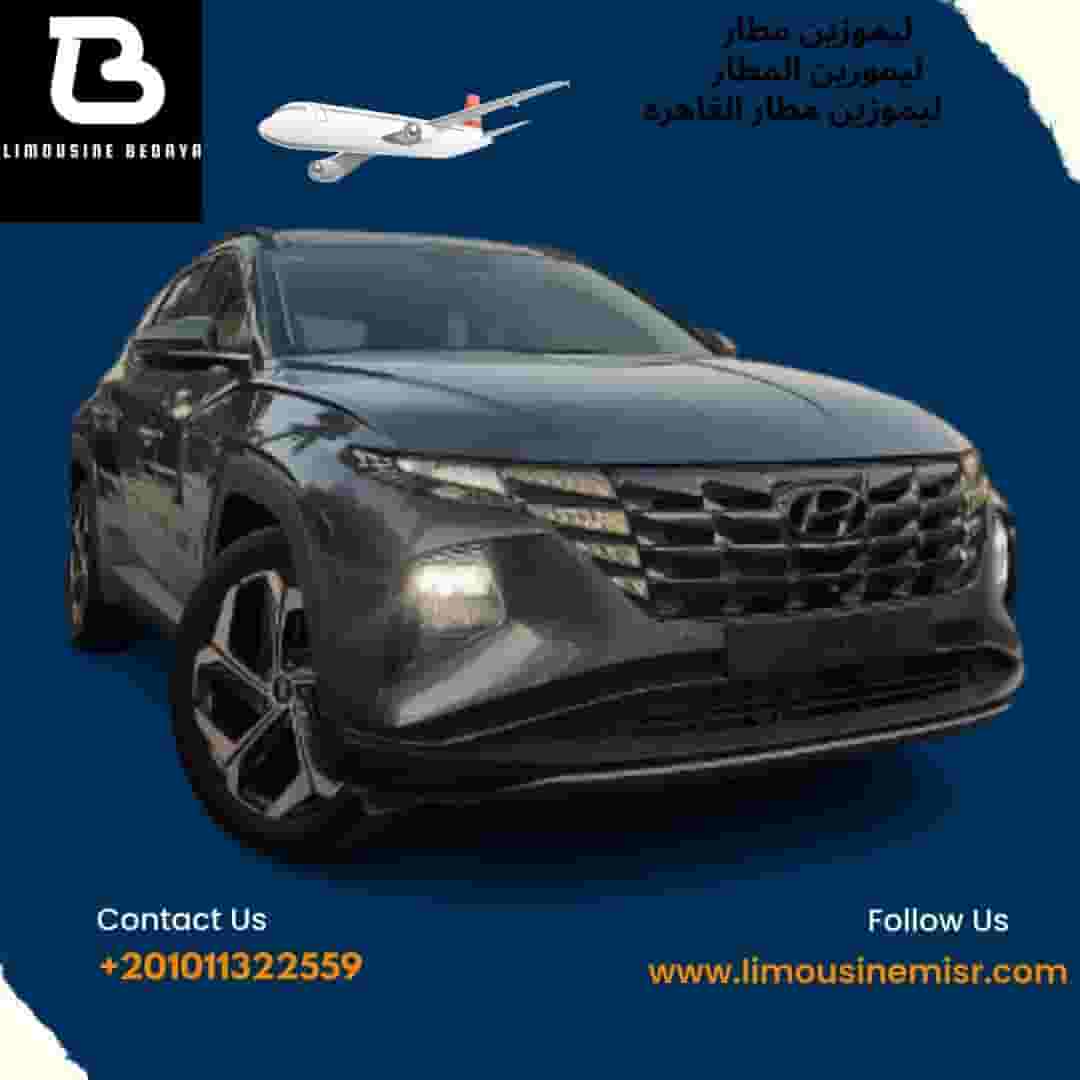 VIP service airport limousine rental with Hyundai Tucson rental