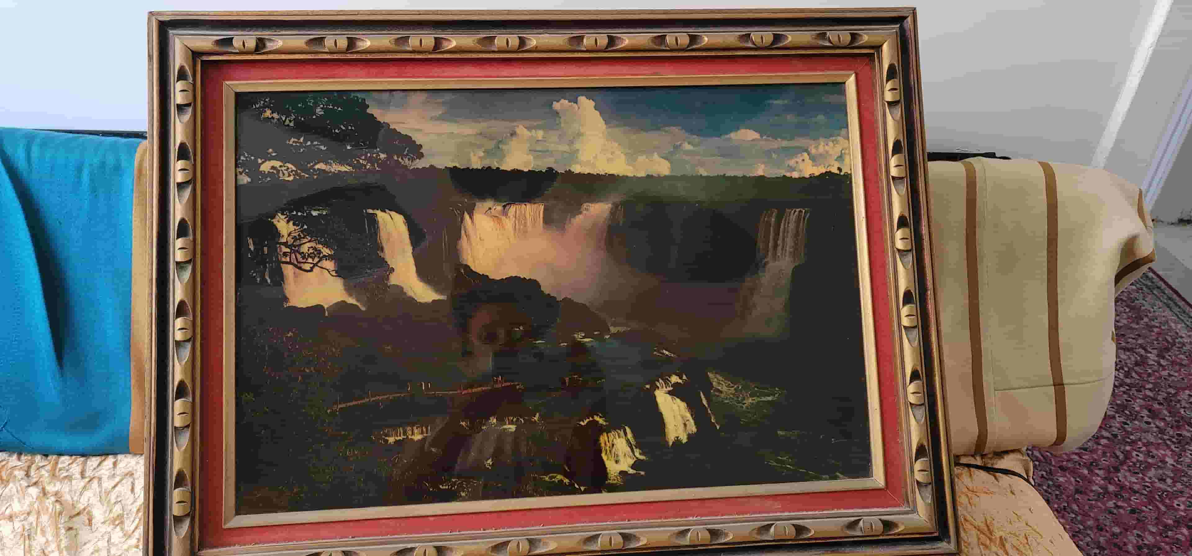 A masterpiece with a bright frame 