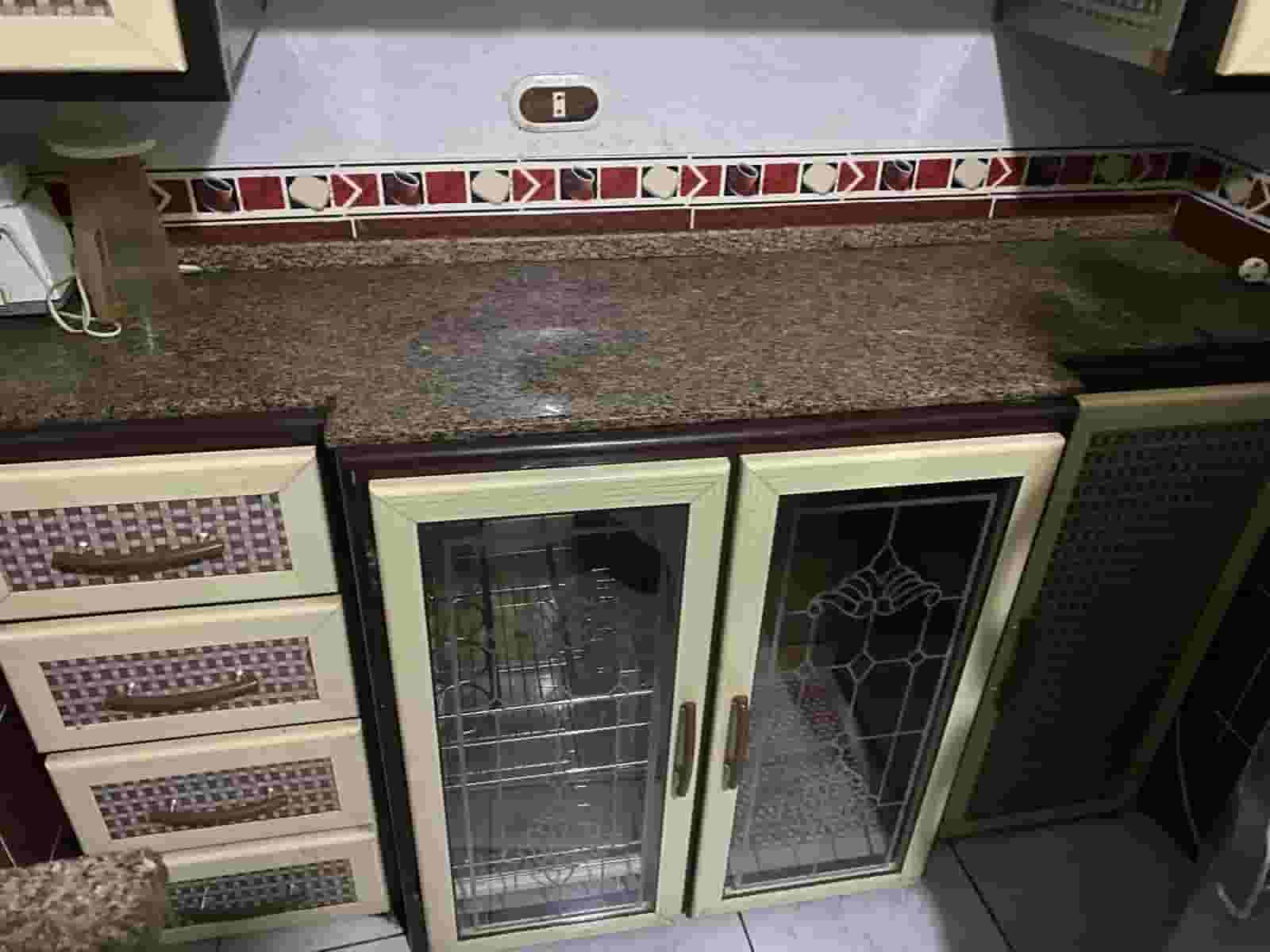 Kitchen for sale with marble and sink in excellent condition