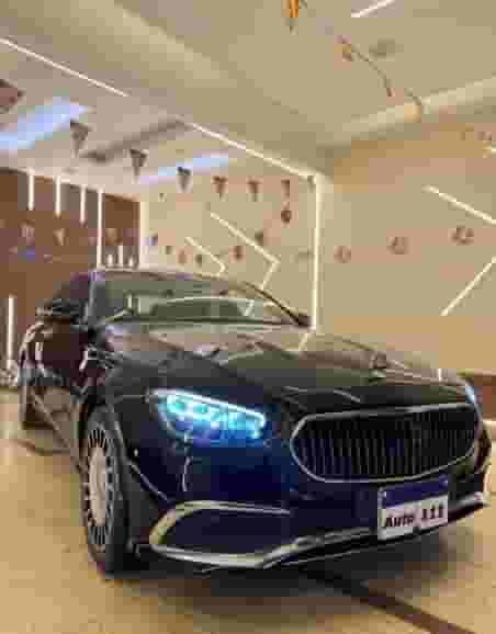 Mercedes E-Class 2023 with driver for daily rent