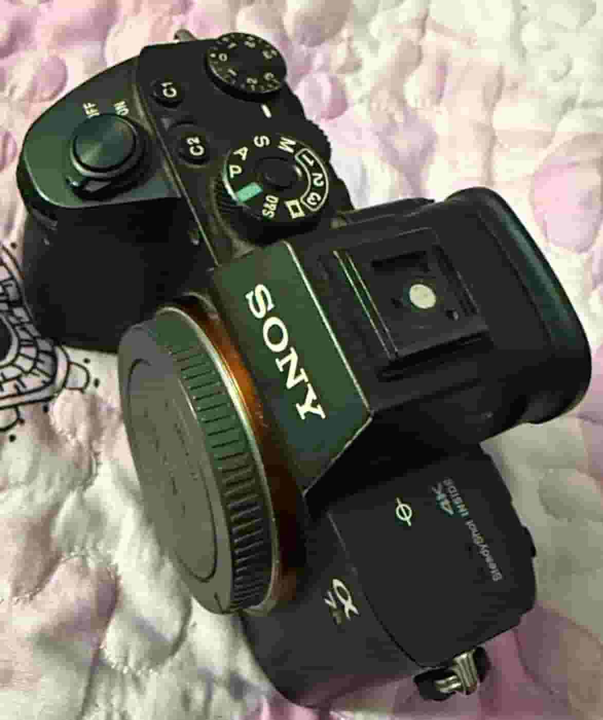 Professional photography camera with light use