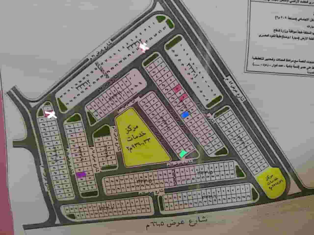 Investment opportunity for land for sale in the new city of El Oubour 209