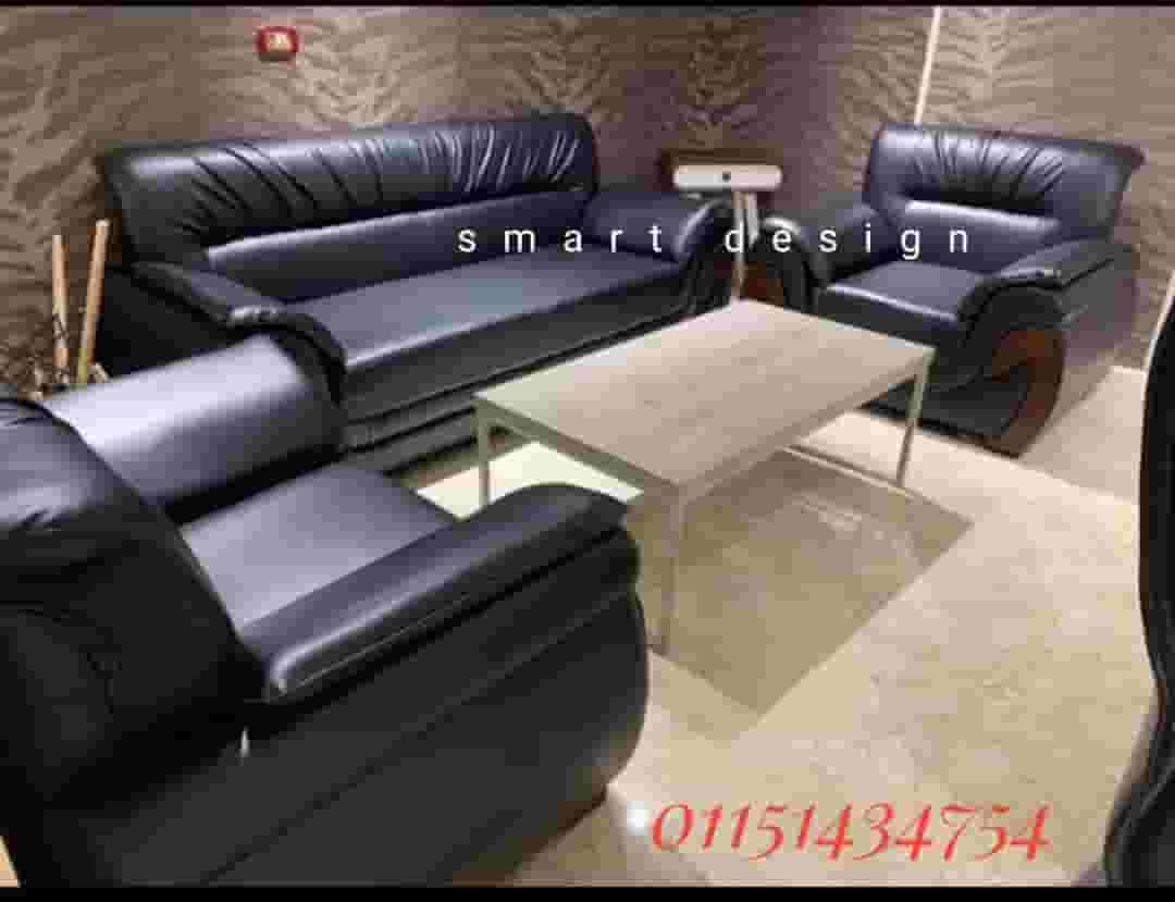 Modern sofa with imported anti-scratch leather 
