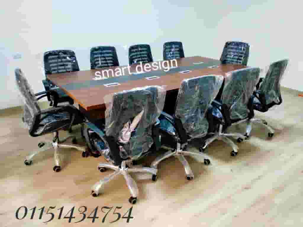 Spanish MDF wood meeting table 
