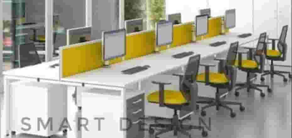 Partition office work cell 