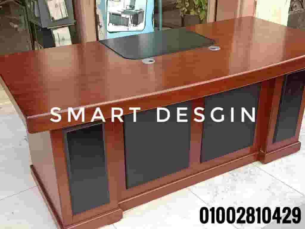 MDF wood manager's desk  