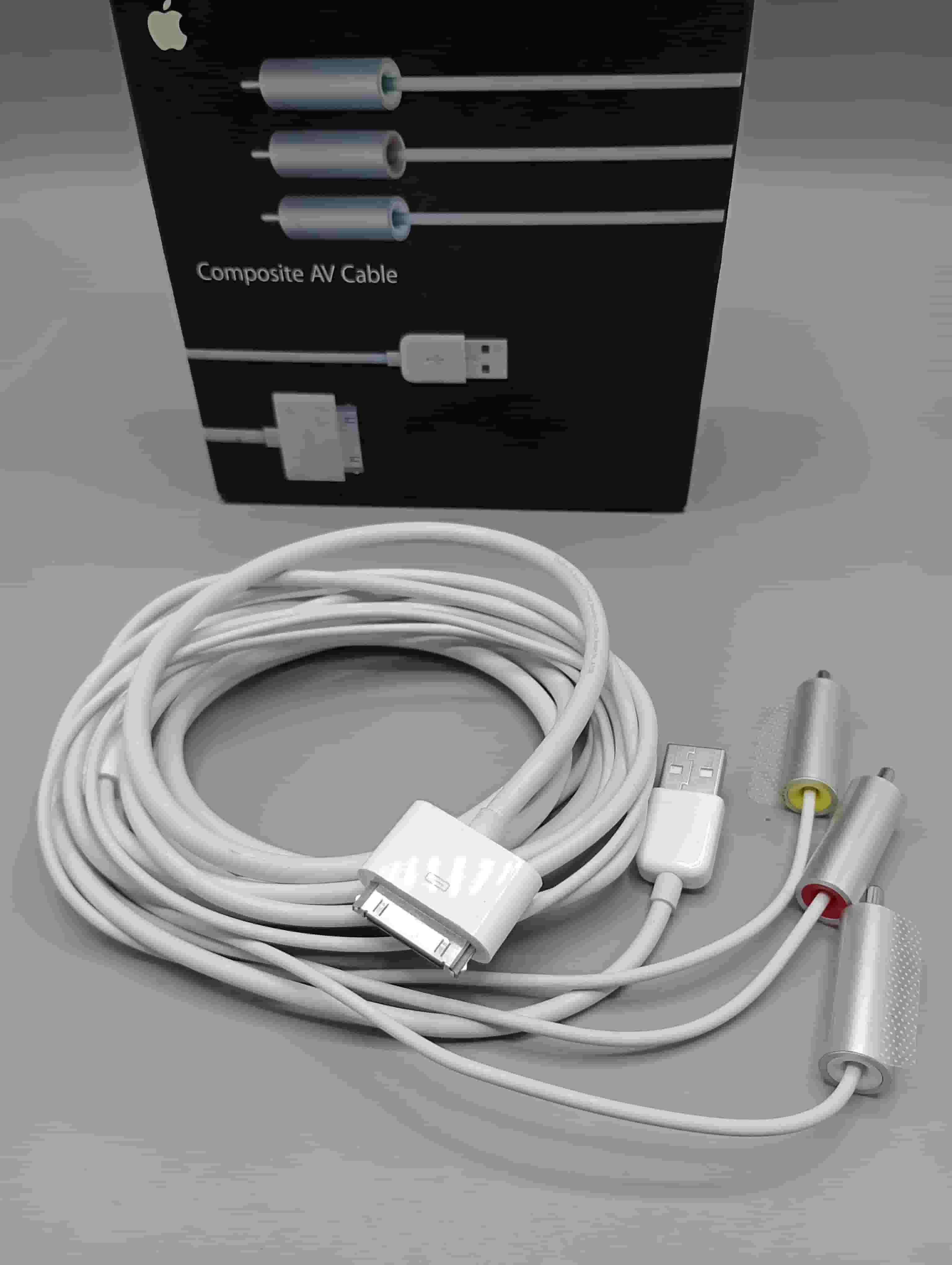 composite AV cable لموديلات الايفون والايباد
