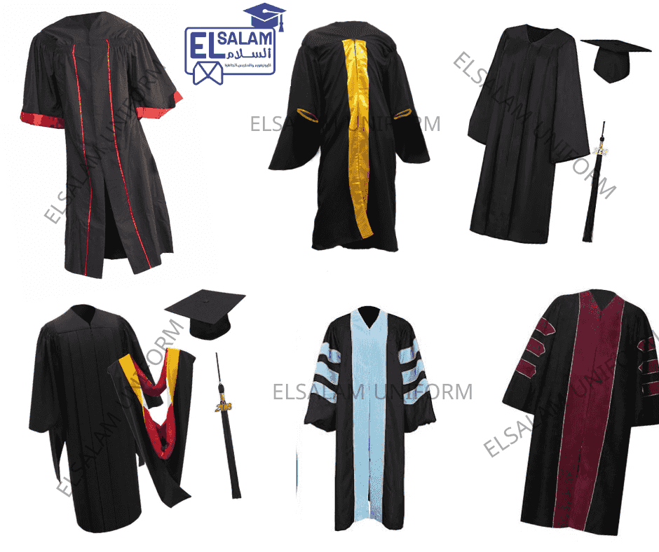 Selling hats and graduation clothes