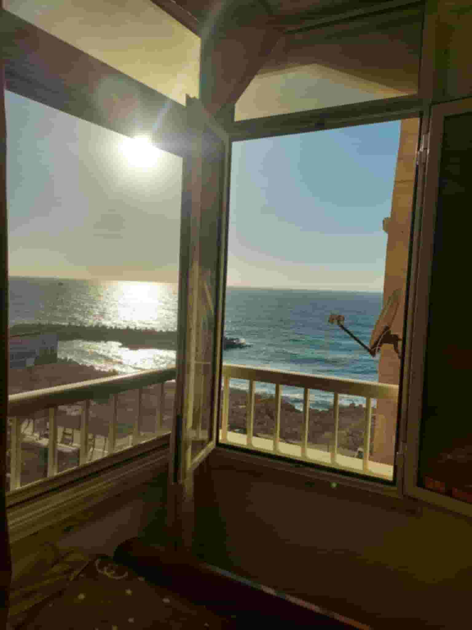 First row hotel apartment for rent in Laurent on the sea