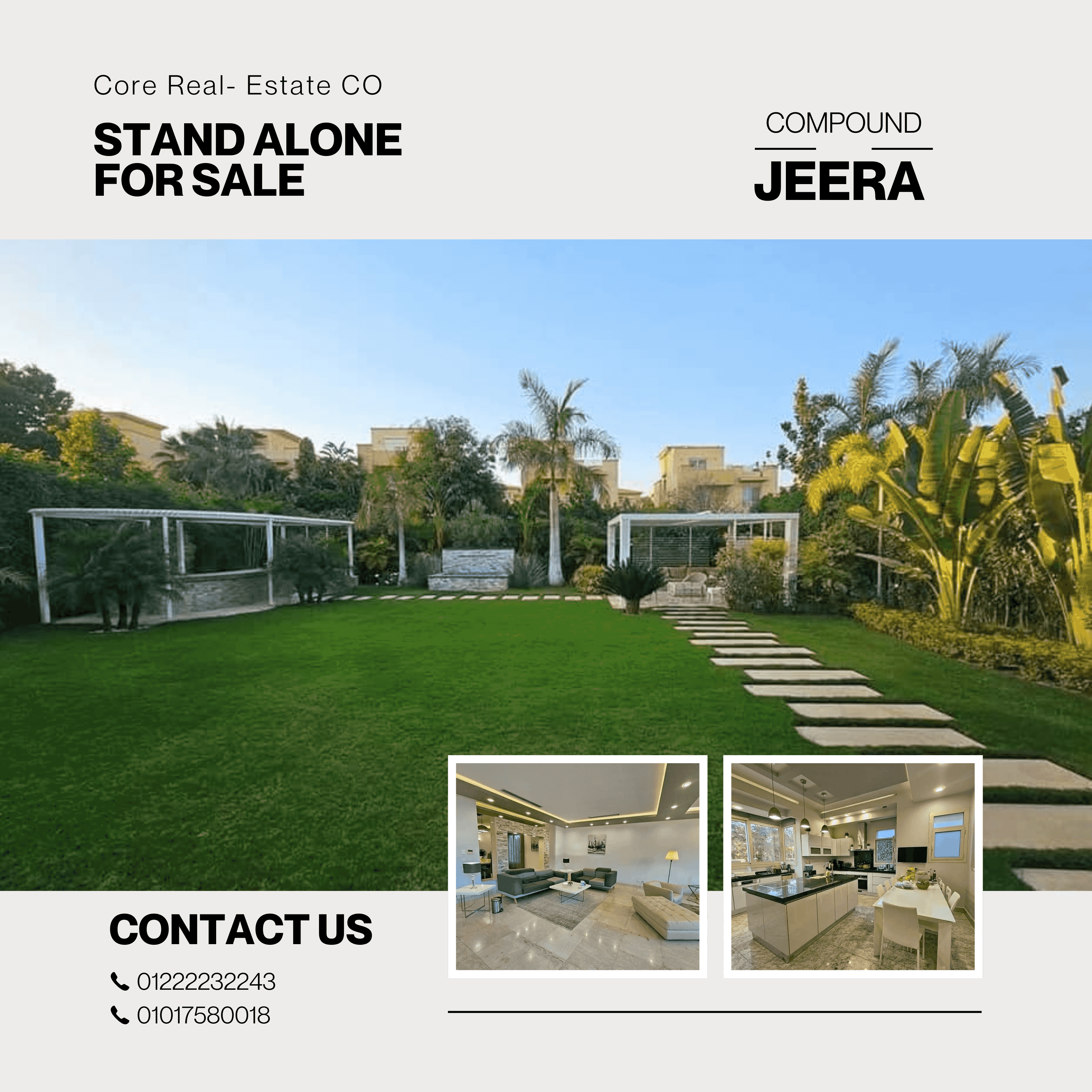 Villa for sale 1000m in Sheikh Zayed