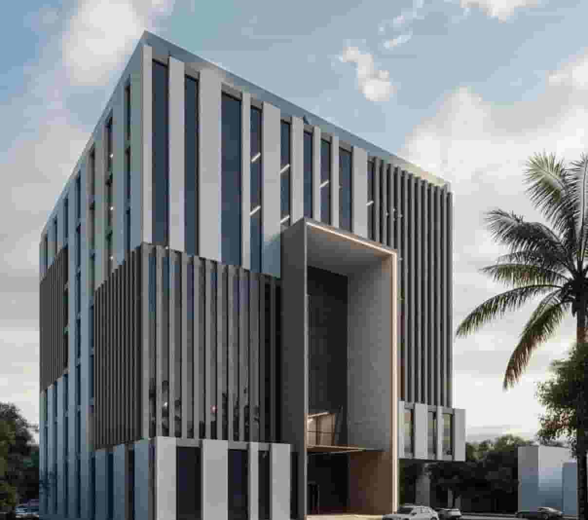 Administrative office in the financial district with an area of 59 m2