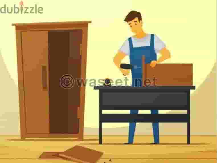 Bedroom repair carpenter and all furniture and plaster paints