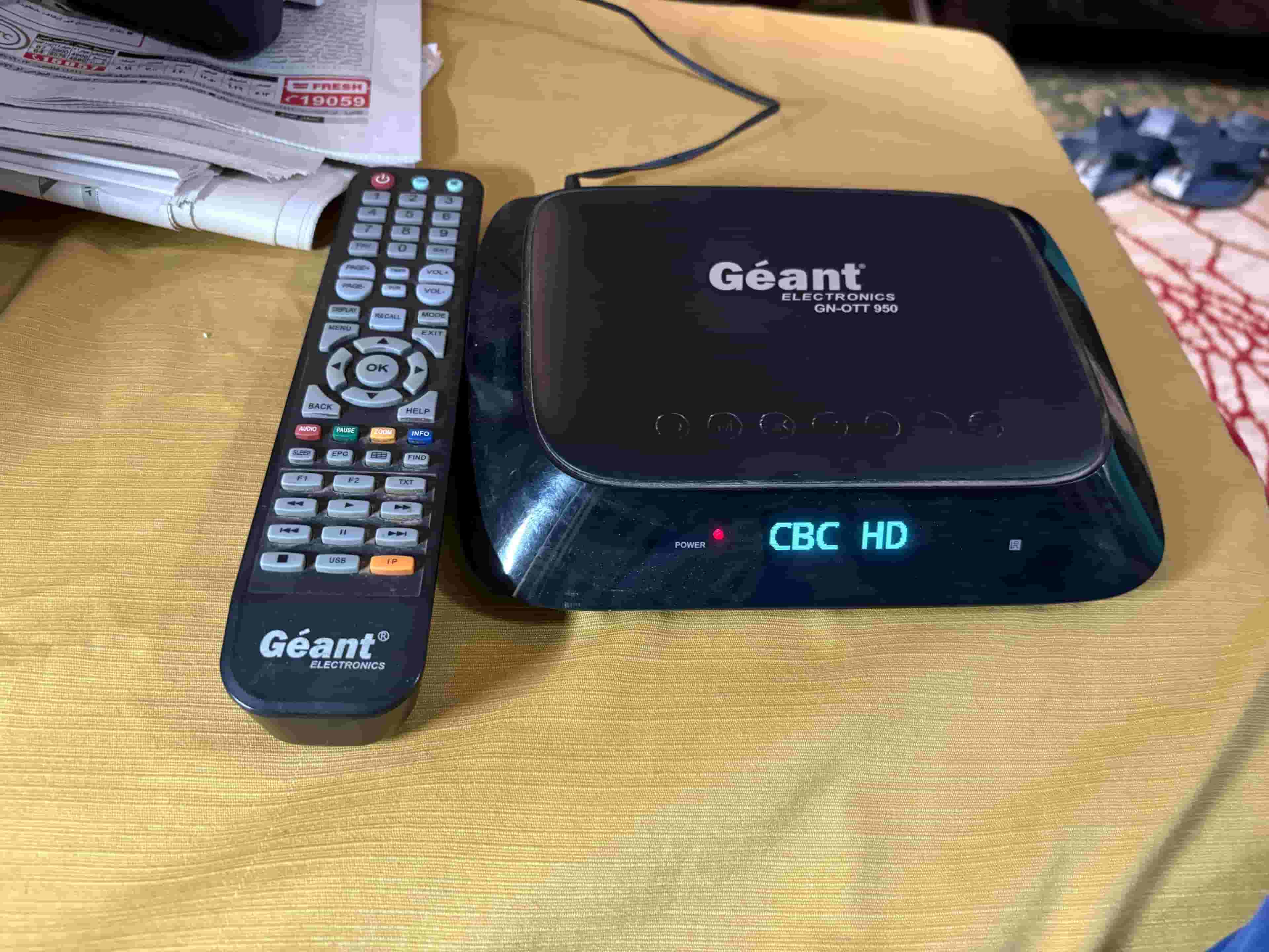 رسيفر جيون ott950 يدعم جميع التطبيقات الترفيهية