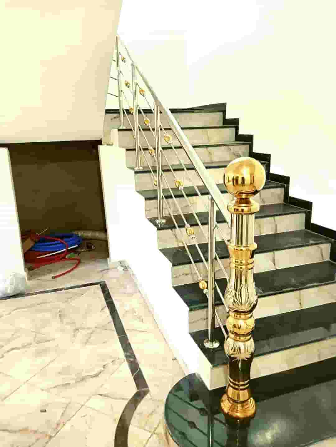 Stainless steel handrails in Kafr El Sheikh