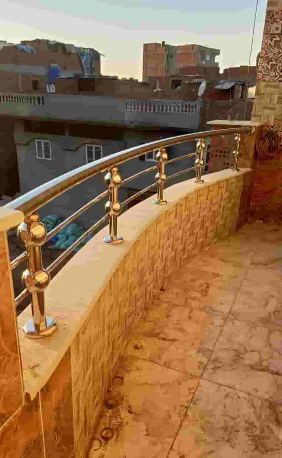Stainless steel handrails in Beni Suef