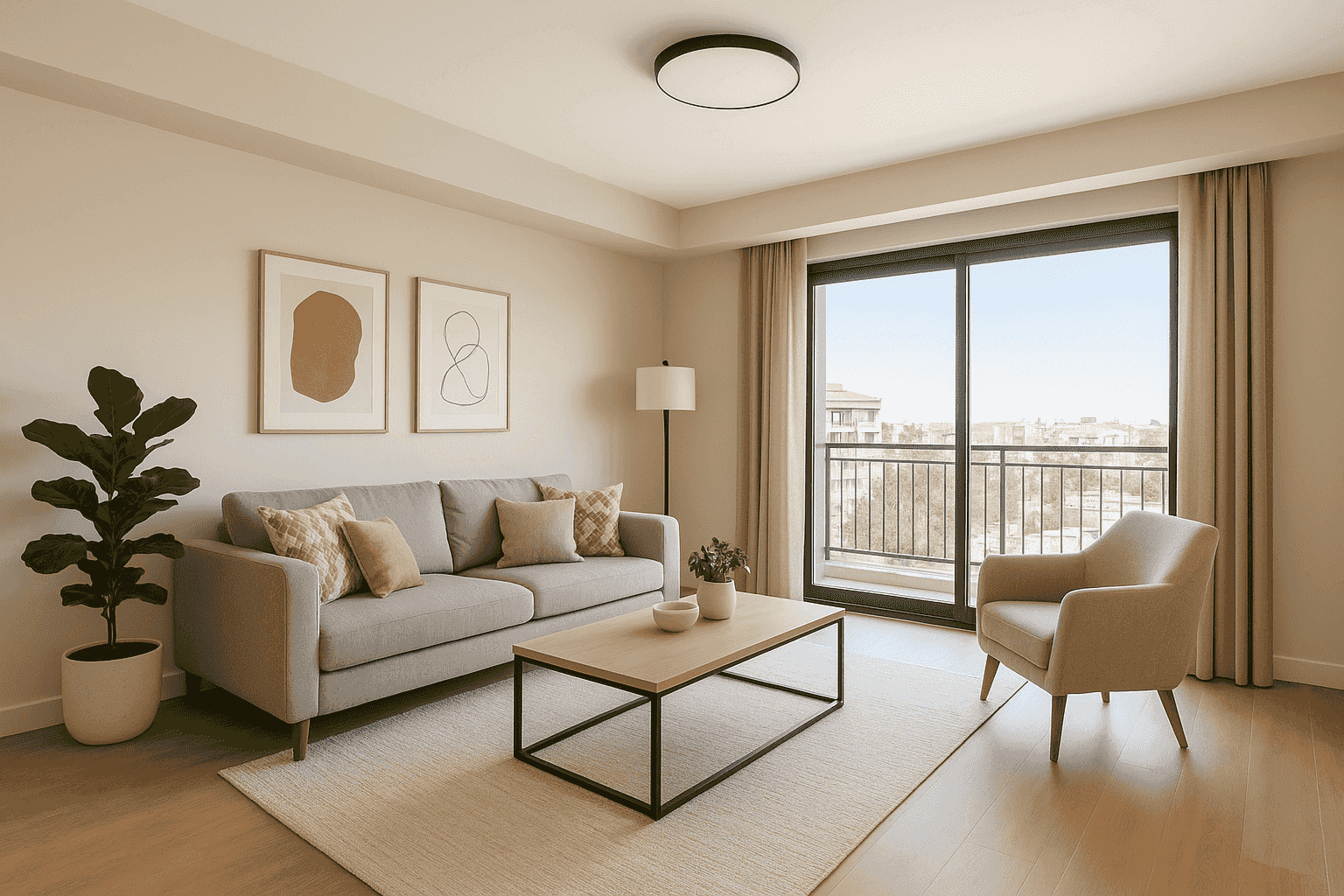 Residential apartment for rent in one of the best areas
