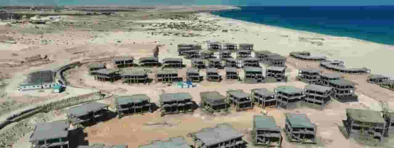 شالية تحت الانشاء في الساحل الشمالي