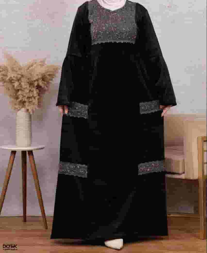 My home abaya is very chic