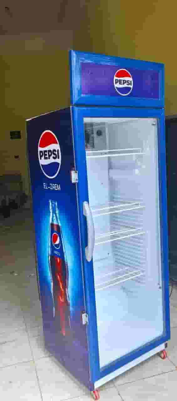 Pepsi display fridge