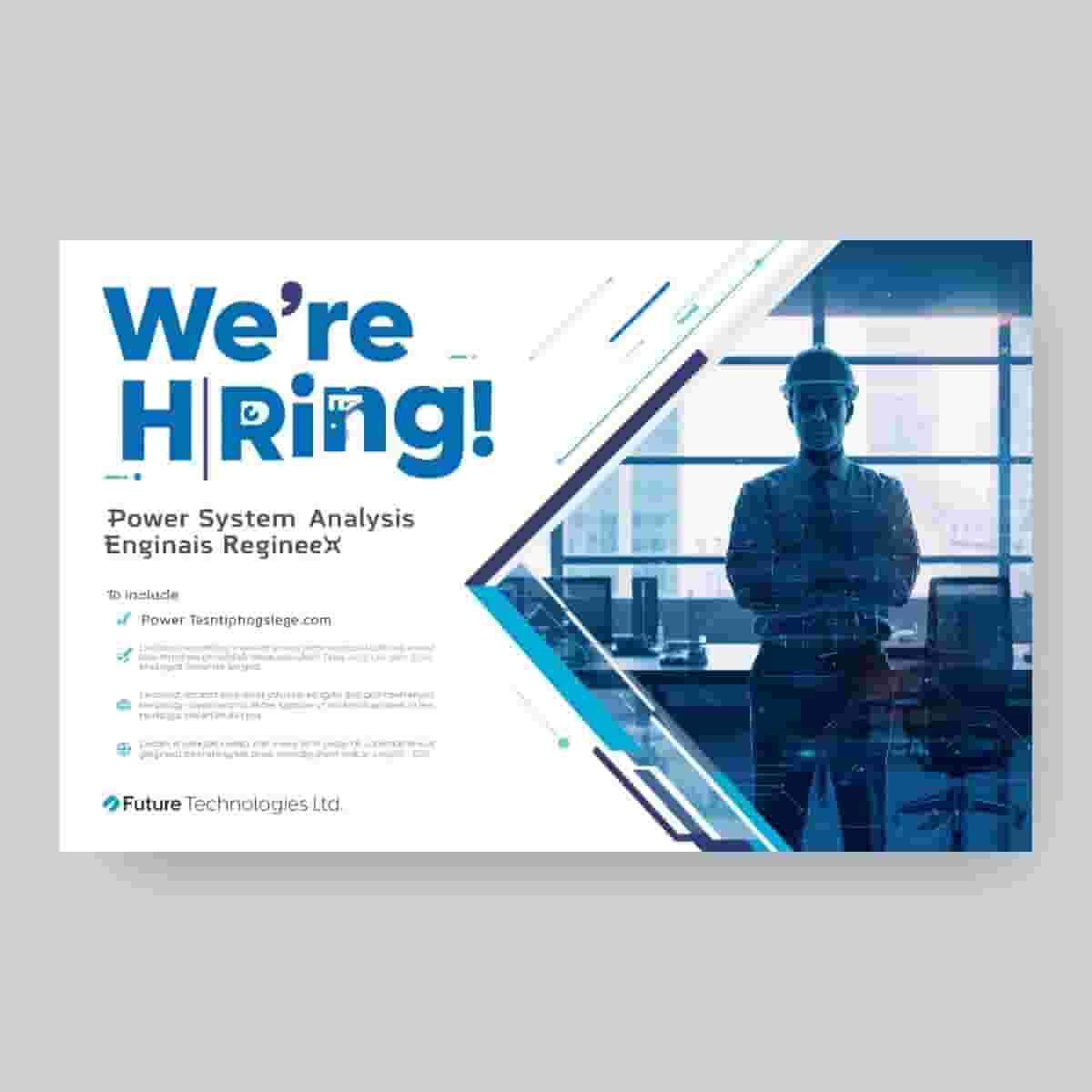 مطلوب مهندس كهرباء