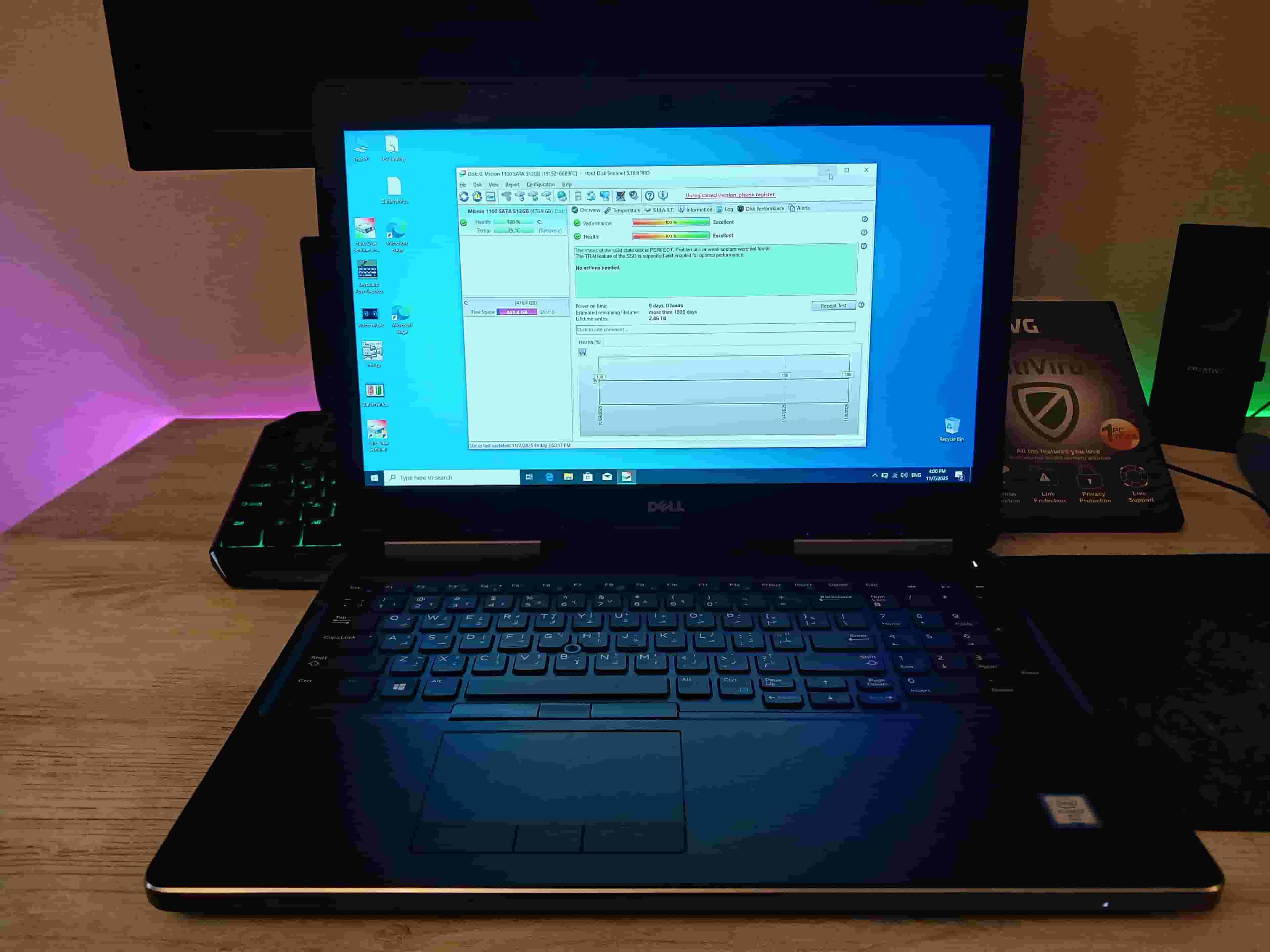 Dell Precision 7520 laptop