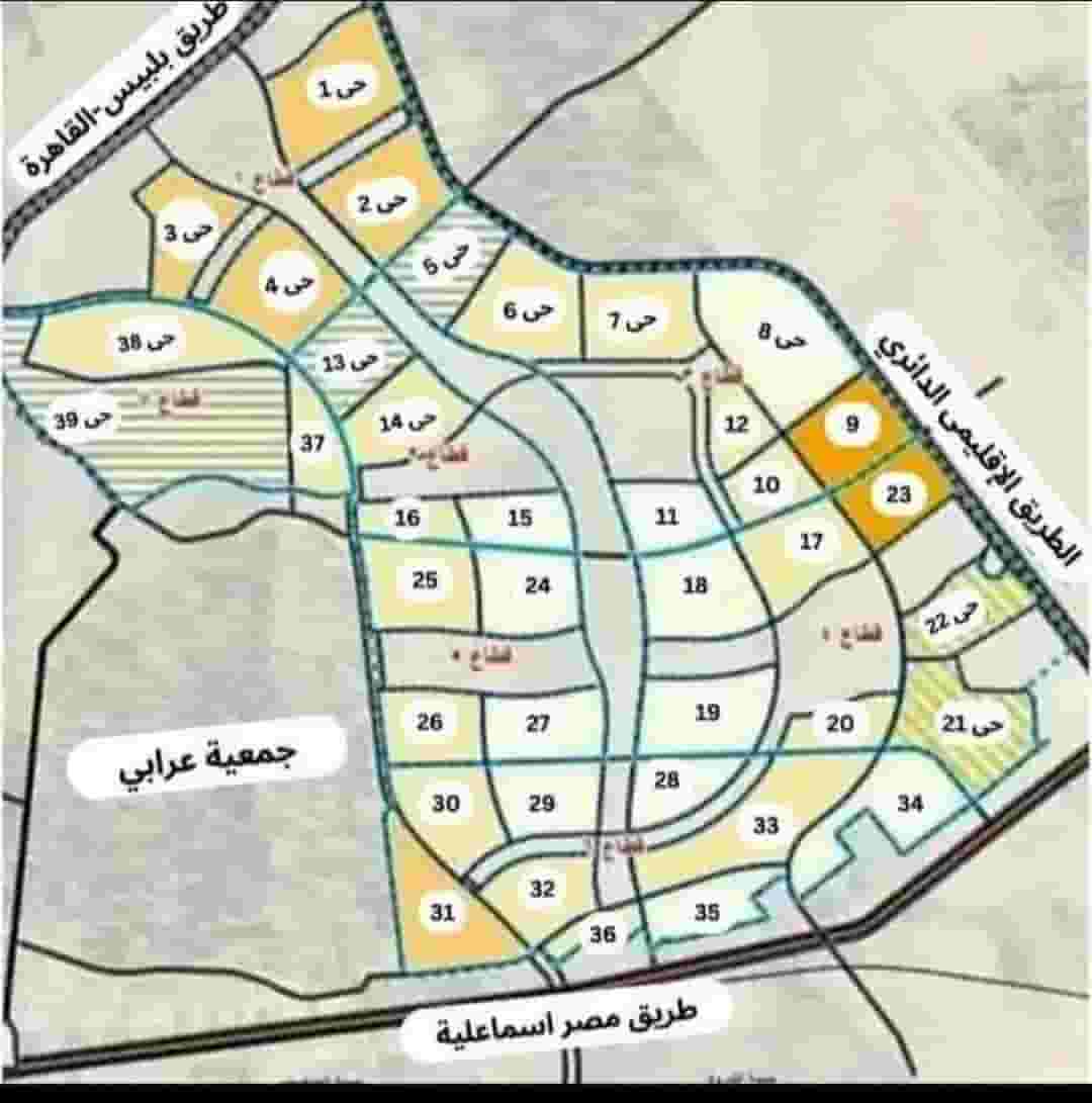 قطعة ارض للبيع في العبور الجديده 276م