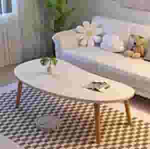 Chic modern sofa table