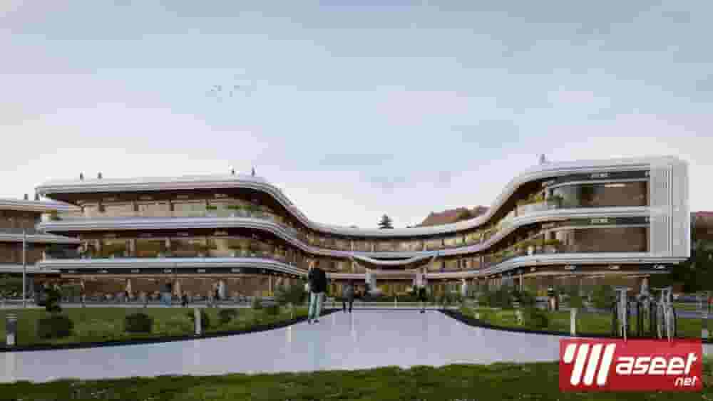 تقسيط حتي 8 سنوات بدون فواىد بلو هب الجلالة العين السخنة BLUE HUB GALALA وحدة تجارية 61م للبيع في