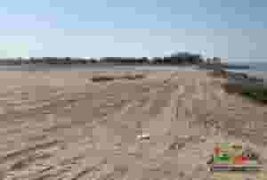 32 فدان في المنصوره الجديده ع البحر للبيع كامل او مجزي