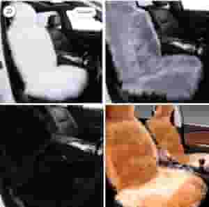 Vintage fur car chairs with a 30% discount.