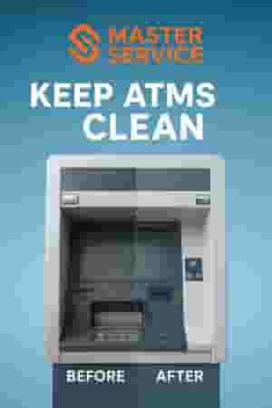 Sterilization and care technician for the external appearance of ATM machines (Master Service Banking Services Company)