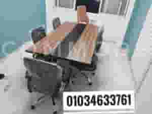 Spanish mdf wood meeting table