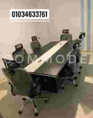 Spanish mdf wood meeting table 