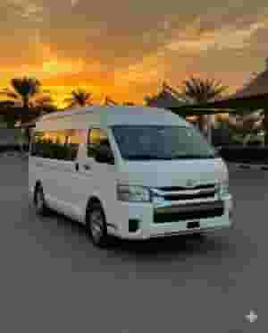 Rent a Toyota Hiace 14 passenger microbus to travel