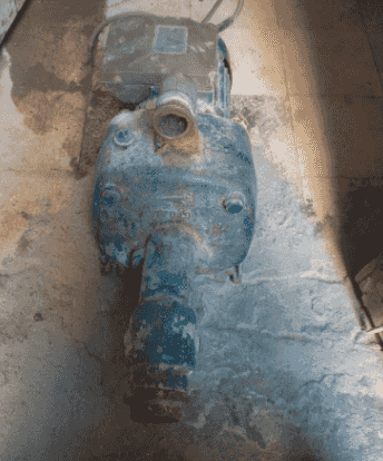 The original 2.5 hp Italian motor 