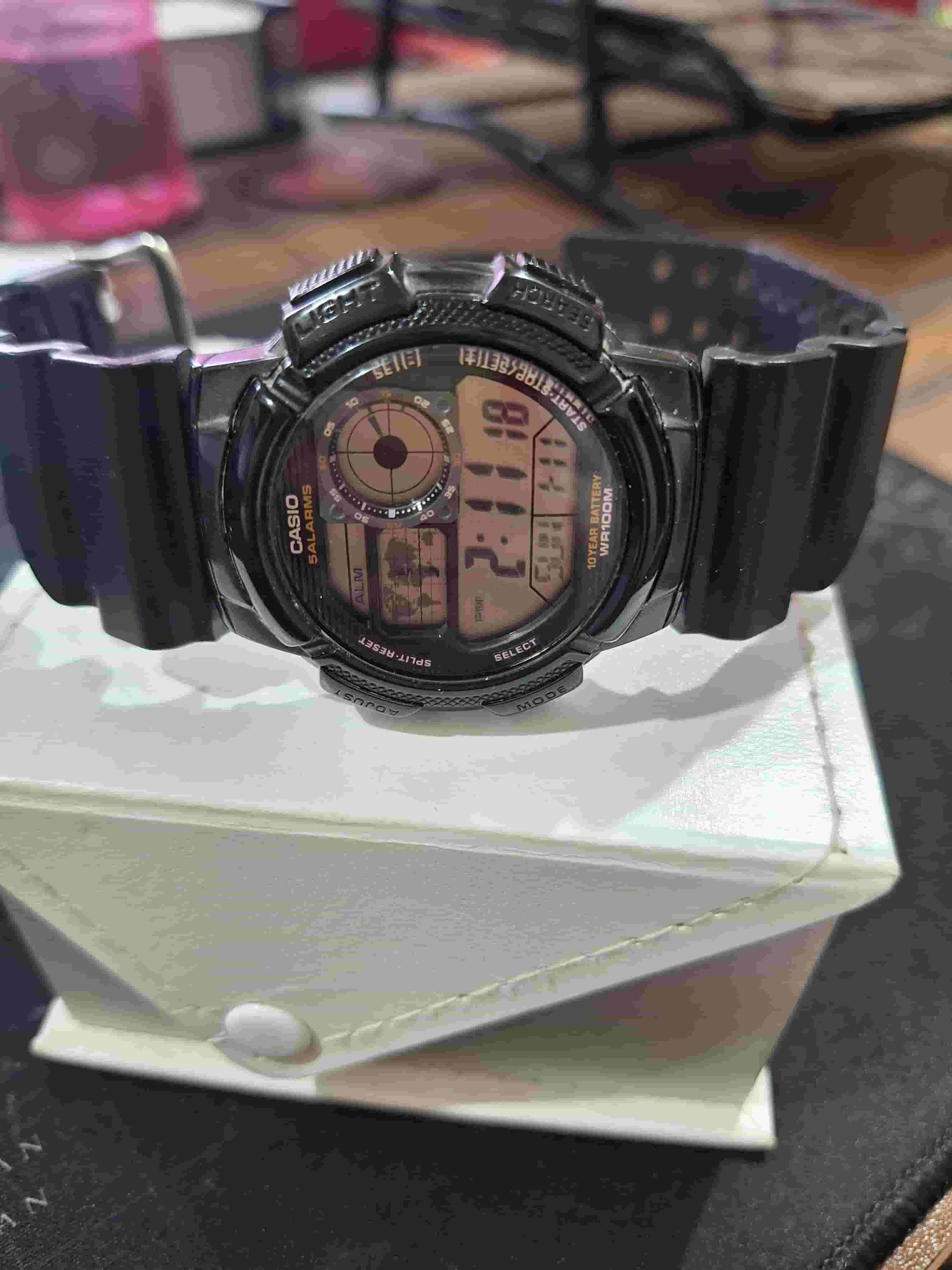 Casio original digital watch - practical and powerful for daily use