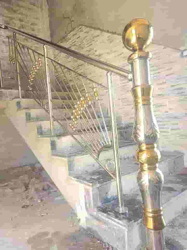 Stainless steel handrails