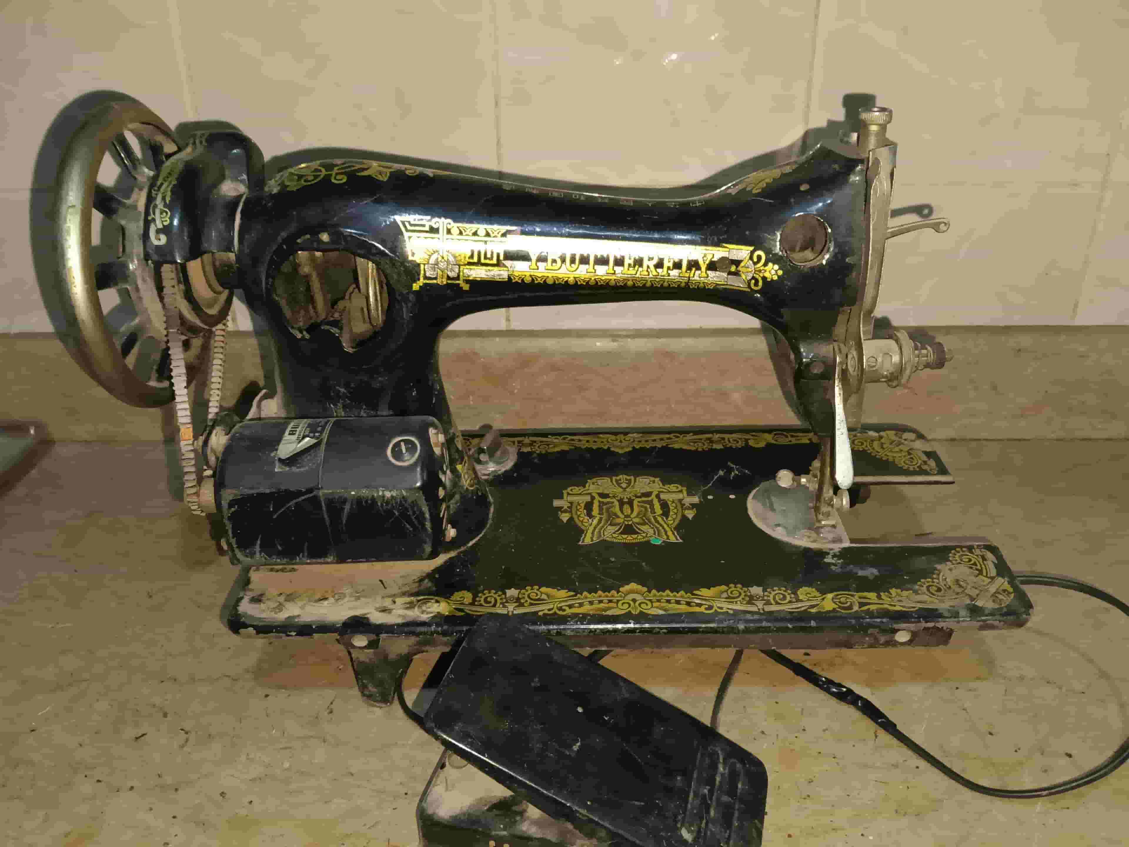Old sewing machine