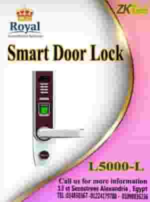 استبدل مفاتيحك التقليدية بذكاء لا يضاهى.. أمان ورفاهية مع ZKTeco L5000! 🔐✨