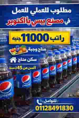 Pepsi factory packaging