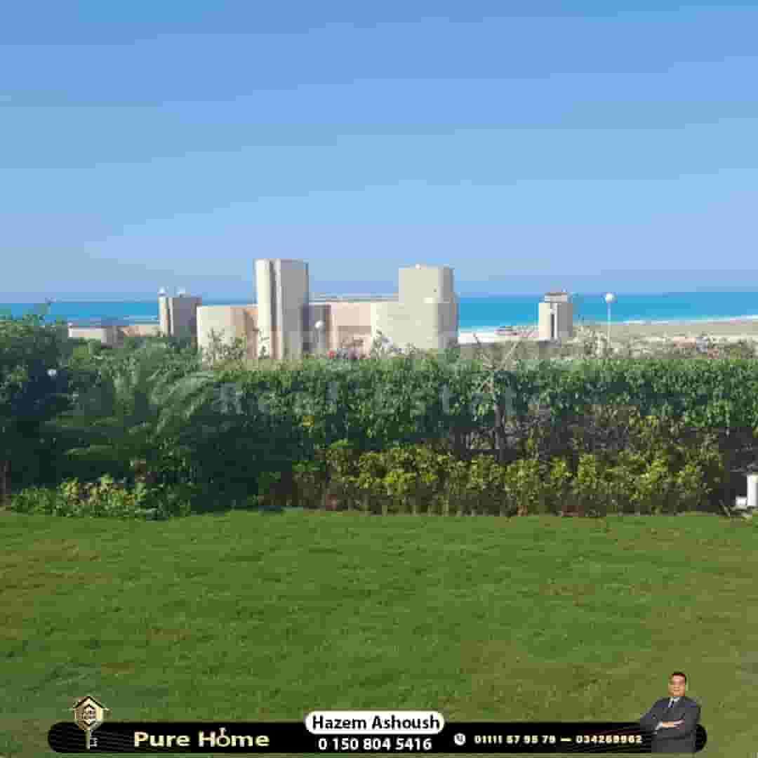 فيلا للبيع قرية لونج بيتش بالساحل الشمالي الكيلو 89