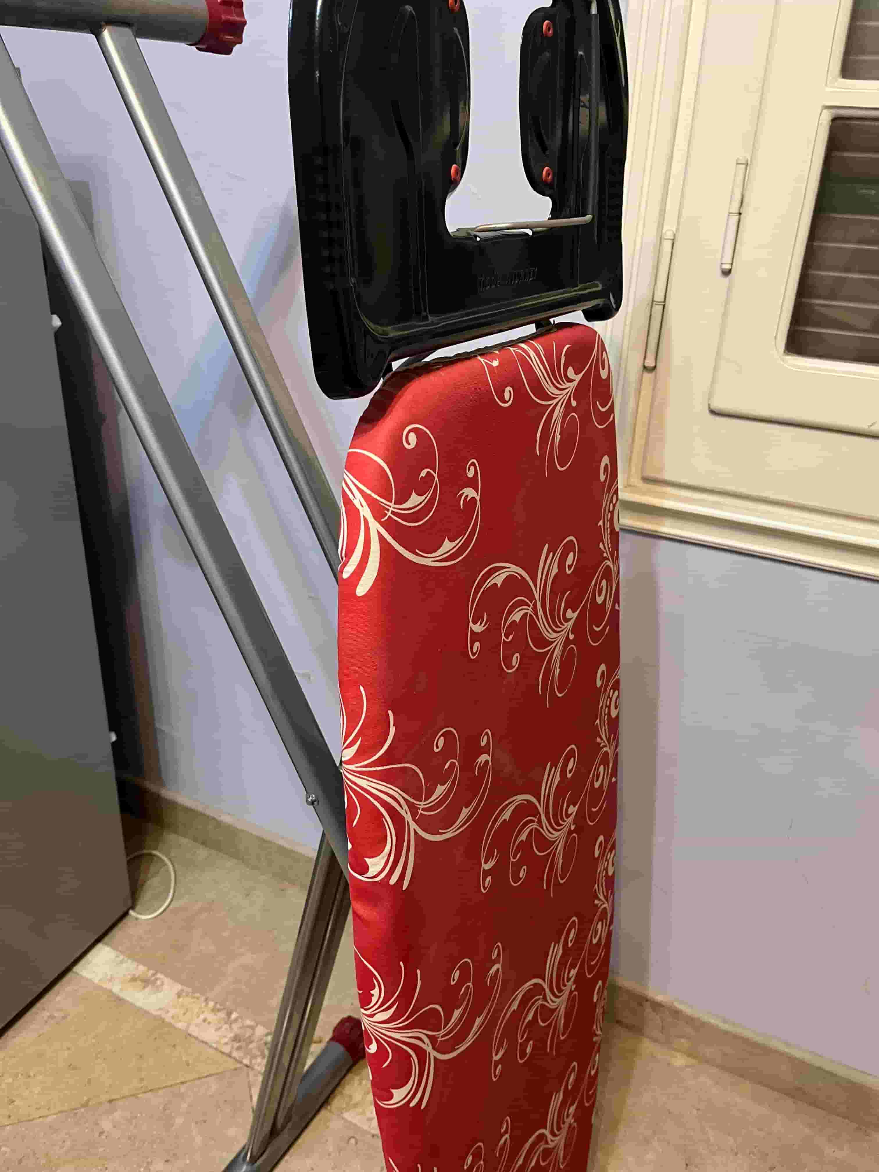 A large iron table imported with Mohsen El Fayoumi