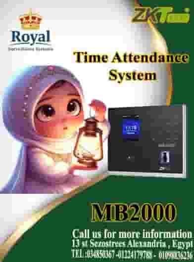 ZKTeco MB20 attendance and departure device