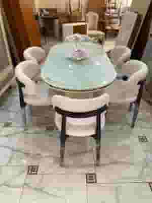 سفره الهلال 
خشب زان احمر