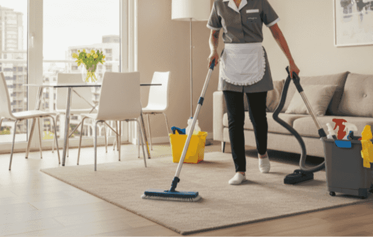 Cleaning workers are required