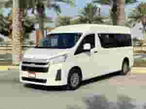 ايجار تويوتا هايس ١٣ راكب احدث موديلات توصيل مطار ورحلات وسفر لاي مكان بأسعار تنافسيه