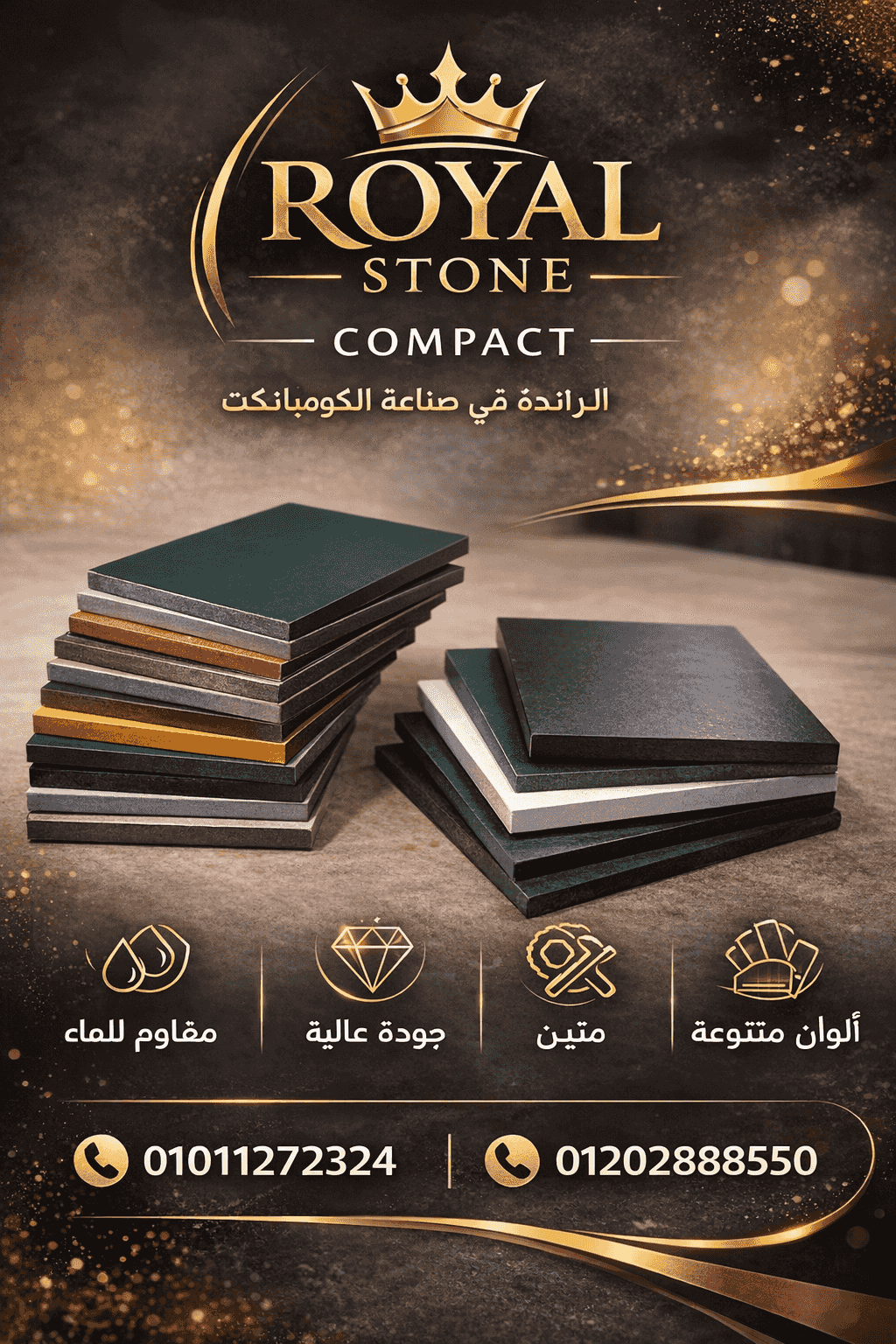 Royal Stone is a leading company in the field of import and supply of compacts