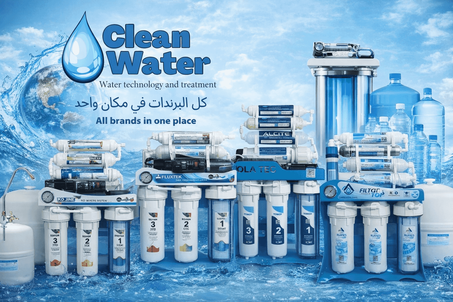 محاسبة لشركة معالجة مياه